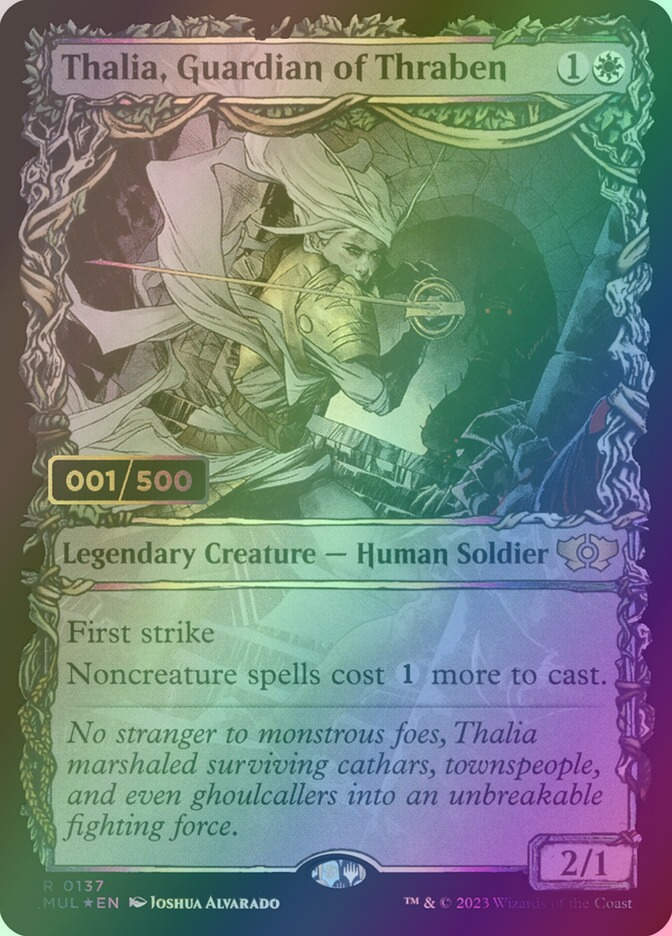 Thalia, Guardian of Thraben (MUL) (137z) / Serialized