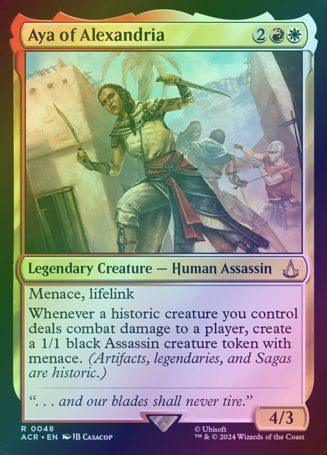 Aya of Alexandria (ACR) (48) / Foil
