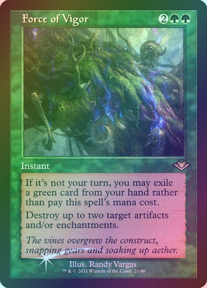 Force of Vigor (H1R) (21) / Foil