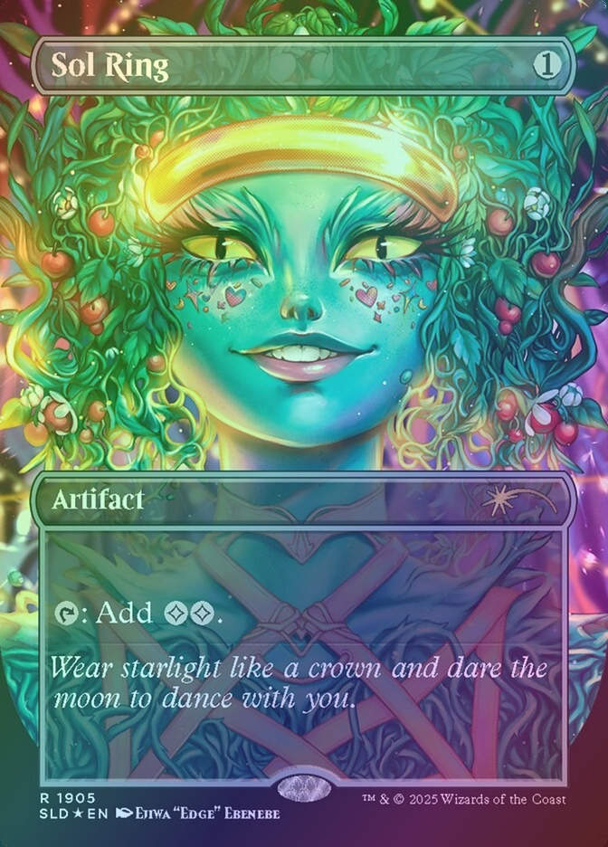 Sol Ring (SLD) (1905) / Borderless / Rainbow Foil