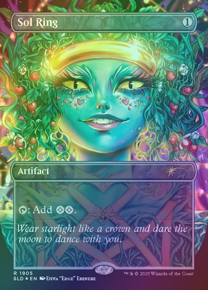 Sol Ring (SLD) (1905) / Borderless / Rainbow Foil