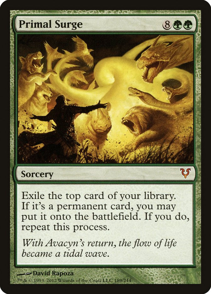 Primal Surge (AVR) (189) / Foil