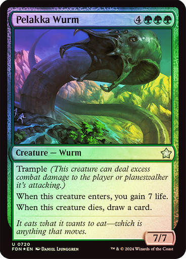 Pelakka Wurm (FDN) (720) / Foil (Starter)