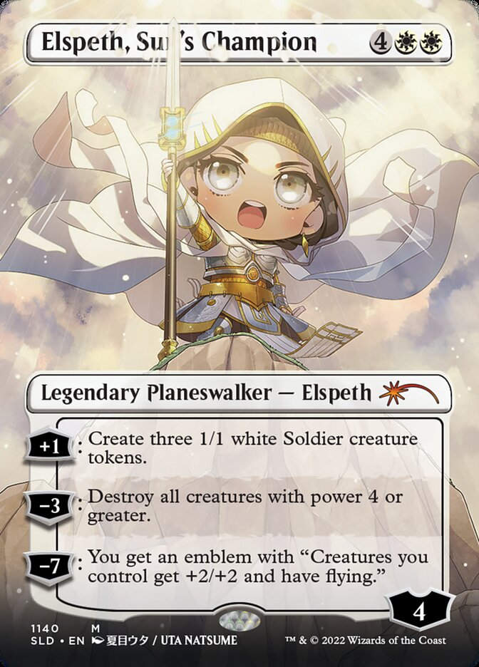 Elspeth, Sun's Champion (SLD) (1140) / Borderless