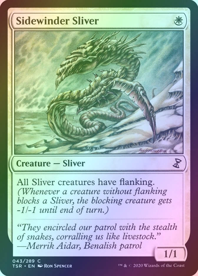 Sidewinder Sliver (TSR) (43) / Foil