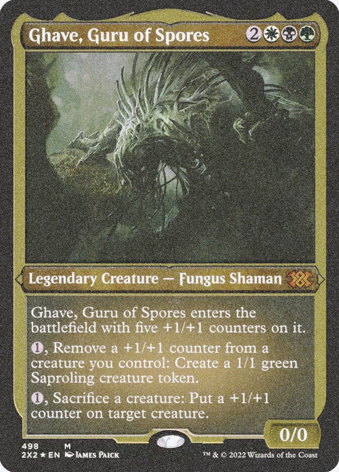 Ghave, Guru of Spores (2X2) (498) / Foil Etched