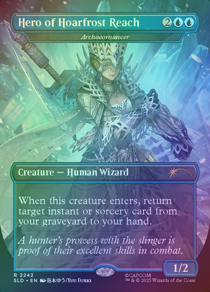 Archaeomancer (SLD) (2242) / Borderless / Foil