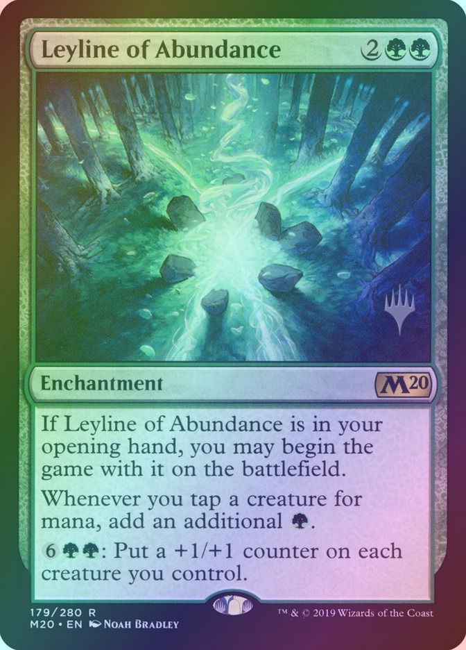 Leyline of Abundance (PM20) (179p) / Foil