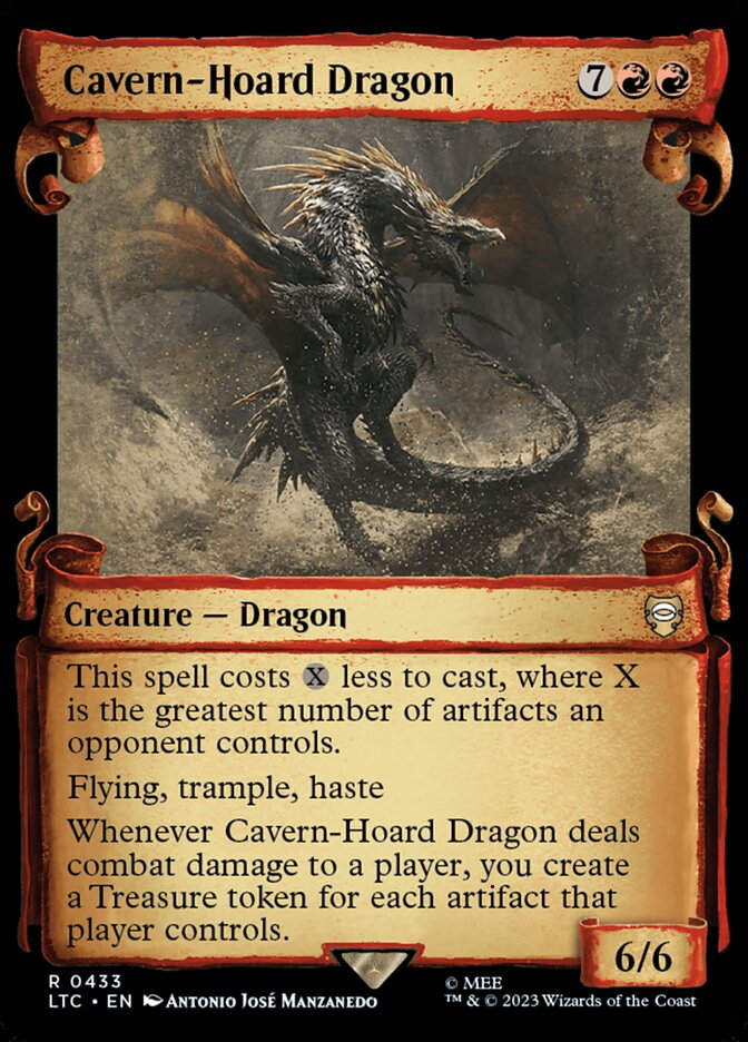 Cavern-Hoard Dragon (LTC) (433) / Showcase