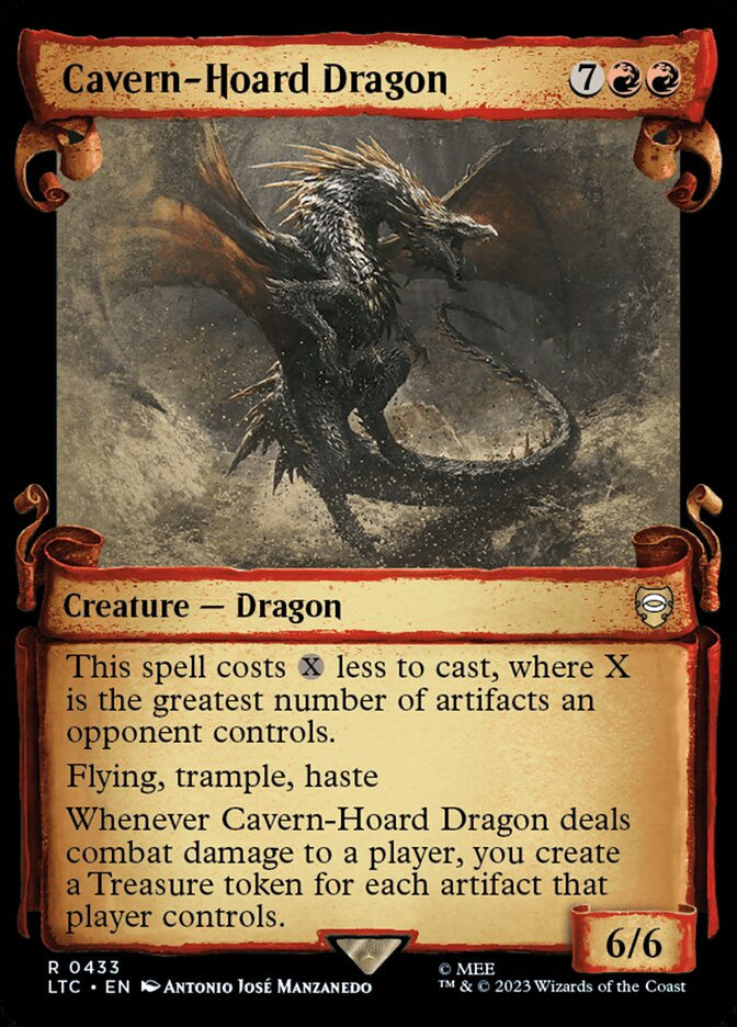 Cavern-Hoard Dragon (LTC) (433) / Showcase