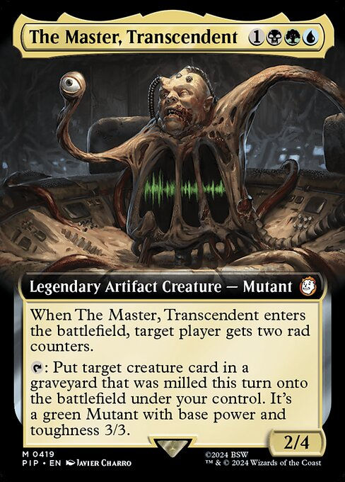 The Master, Transcendent (pip) (419) / Extended Art