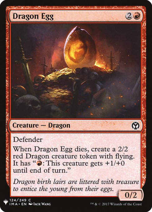 Dragon Egg (PLST) (IMA-124)