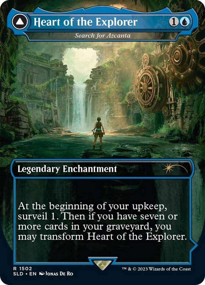 Search for Azcanta // Azcanta, the Sunken Ruin (SLD) (1502) / Borderless