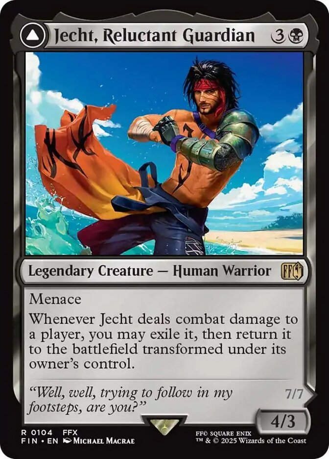 Jecht, Reluctant Guardian // Braska's Final Aeon (FIN) (104)