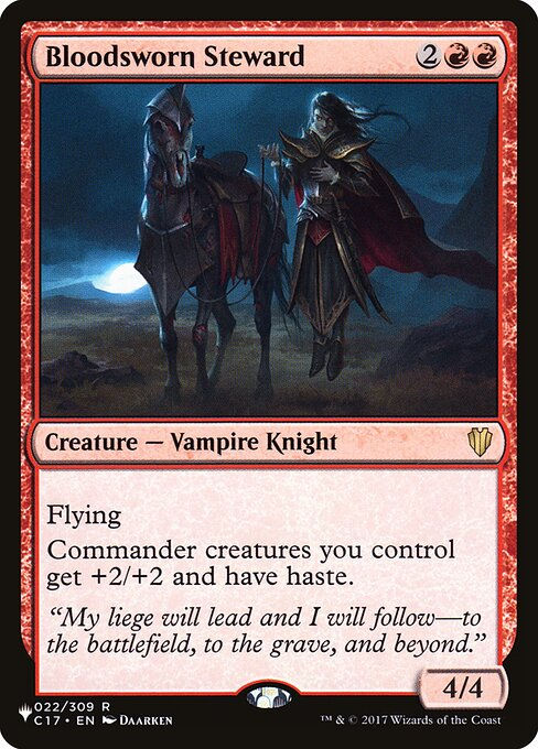 Bloodsworn Steward (PLST) (C17-22)