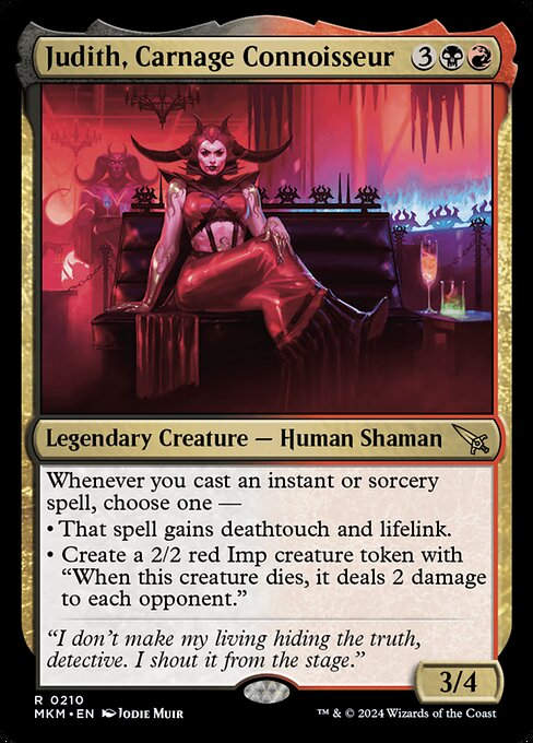 Judith, Carnage Connoisseur (mkm) (210)