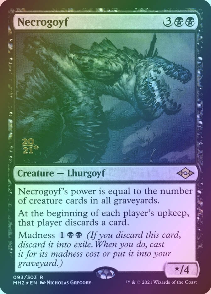 Necrogoyf (PMH2) (93s) / Foil