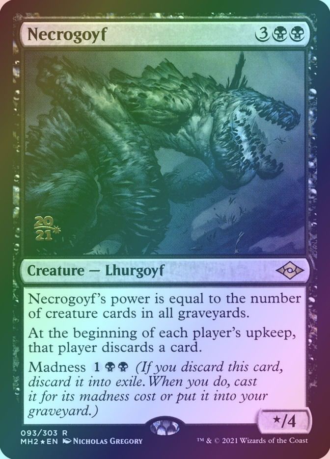 Necrogoyf (PMH2) (93s) / Foil