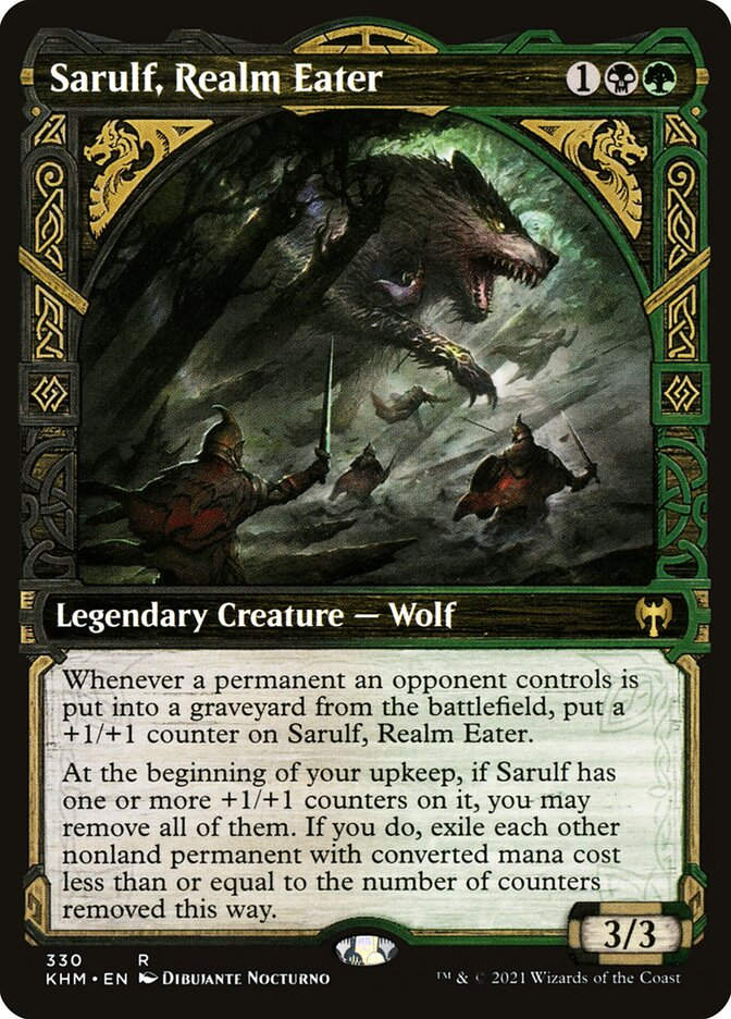 Sarulf, Realm Eater (KHM) (330) / Showcase