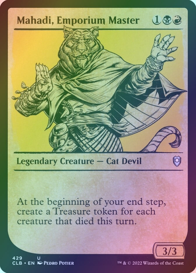 Mahadi, Emporium Master (CLB) (429) / Showcase / Foil