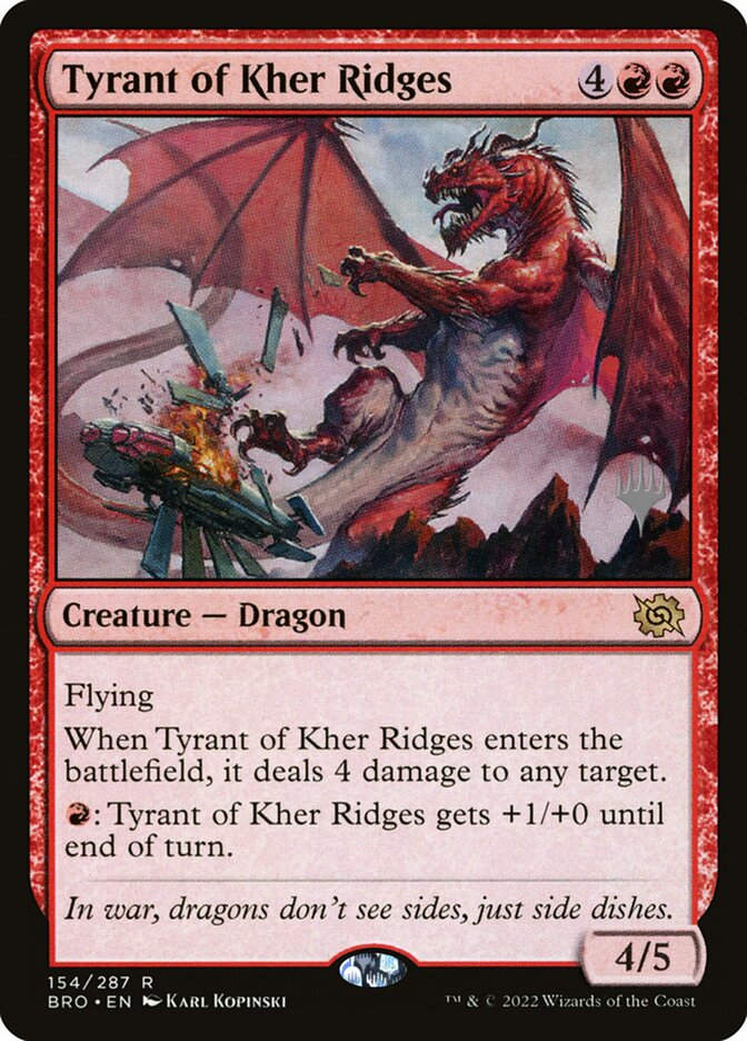 Tyrant of Kher Ridges (PBRO) (154p)