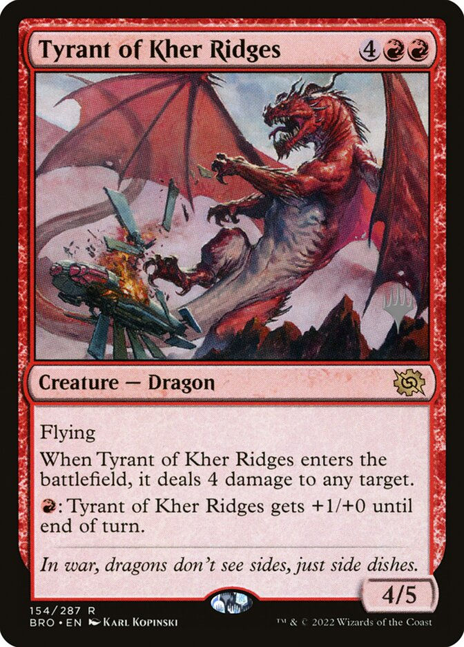 Tyrant of Kher Ridges (PBRO) (154p)