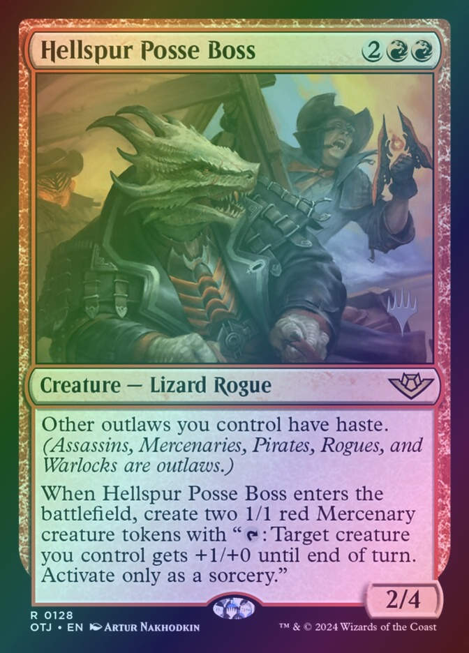 Hellspur Posse Boss (POTJ) (128p) / Foil