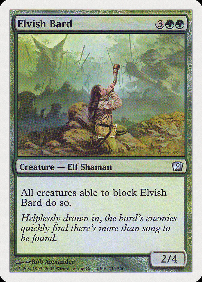 Elvish Bard (9ED) (236)