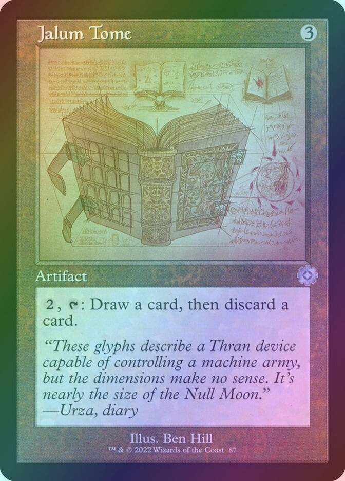 Jalum Tome (BRR) (87) / Foil / Schematic