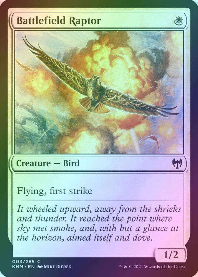 Battlefield Raptor (KHM) (3) / Foil