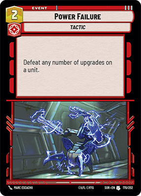 Power Failure (SOR_#170/252)