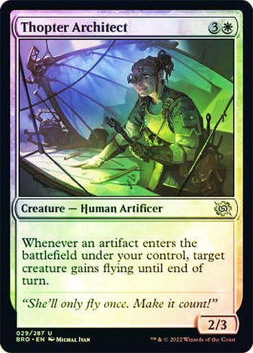 Thopter Architect (BRO) / Foil