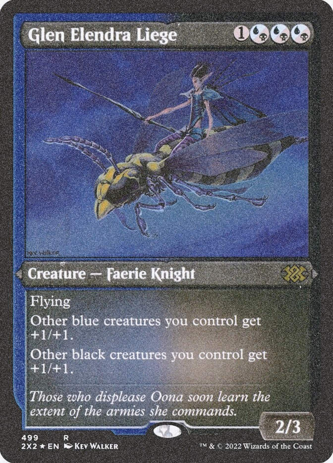 Glen Elendra Liege (2X2) (499) / Foil Etched