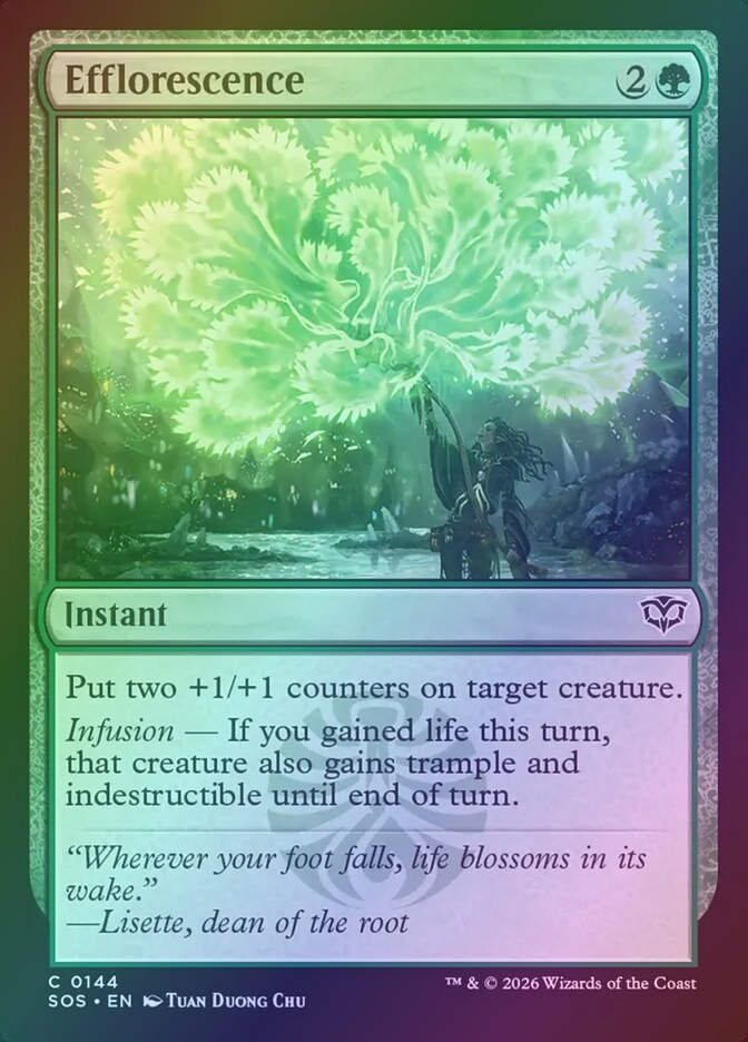 Efflorescence (SOS) (144) / Foil