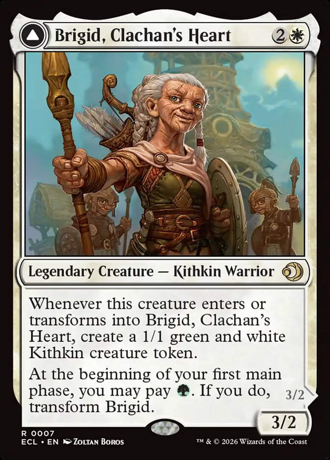 Brigid, Clachan's Heart // Brigid, Doun's Mind (ECL) (7)