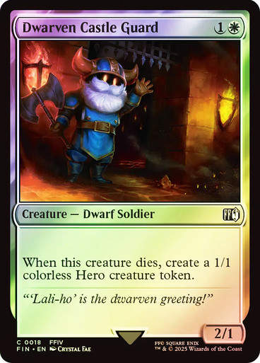 Dwarven Castle Guard (FIN) (18) / Foil