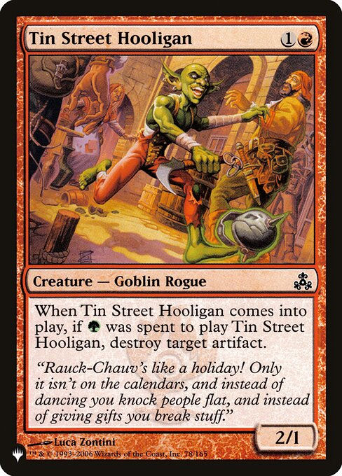 Tin Street Hooligan (PLST) (GPT-78)