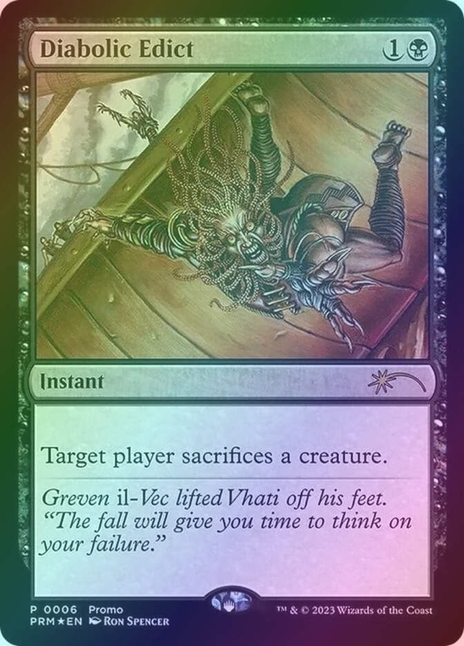 Diabolic Edict (PMEI) (2024-5) / Foil