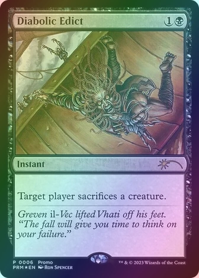 Diabolic Edict (PMEI) (2024-5) / Foil