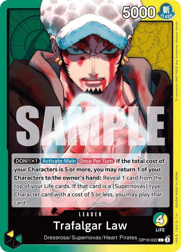 Trafalgar Law (022) (OP10-022)
