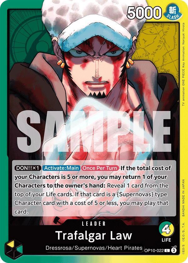 Trafalgar Law (022) (OP10-022)