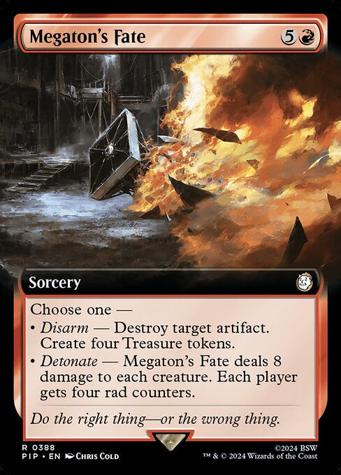 Megaton's Fate (pip) (388) / Extended Art