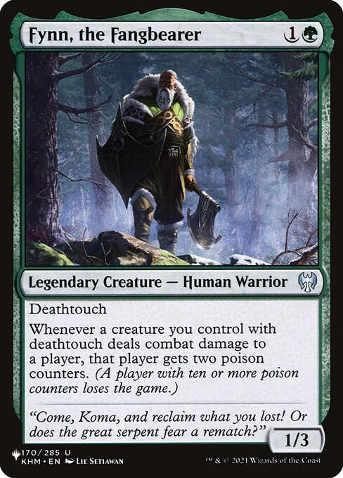 Fynn, the Fangbearer (PLST) (KHM-170)