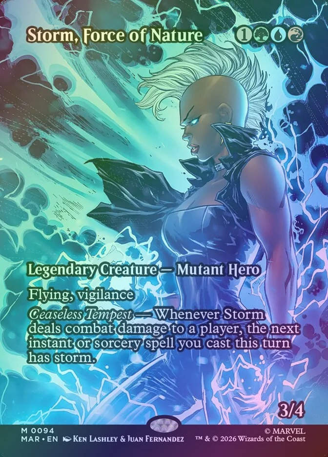 Storm, Force of Nature (MAR) (94) / Foil