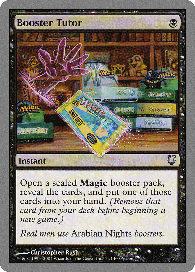Booster Tutor (unh)