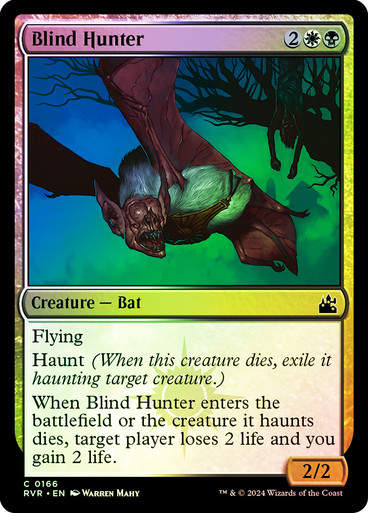 Blind Hunter (rvr) (166) / Foil