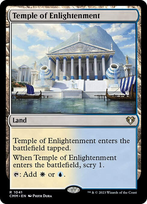 Temple of Enlightenment (cmm) (Commander Deck)