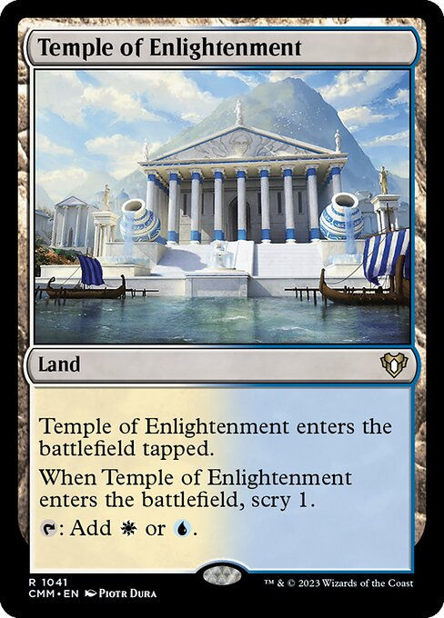 Temple of Enlightenment (cmm) (Commander Deck)