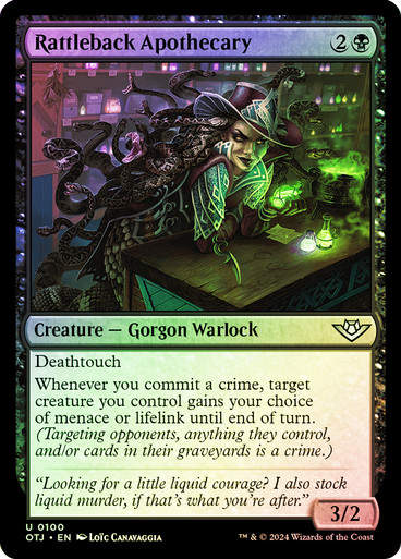Rattleback Apothecary (otj) (100) / Foil