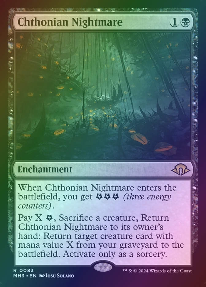 Chthonian Nightmare (MH3) (83) / Foil
